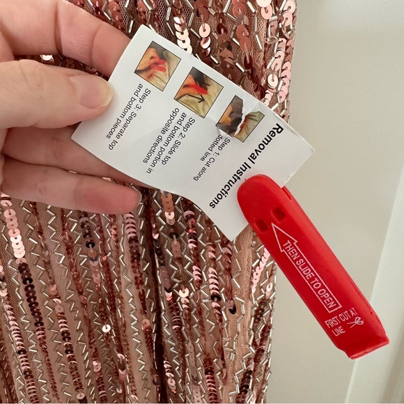 Mac Duggal | 5390 Sleeveless Sequin Embellished Cut Out Back Size 0 NEW PROM! - Picture 10 of 13